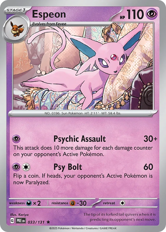 Espeon [Reverse] #33