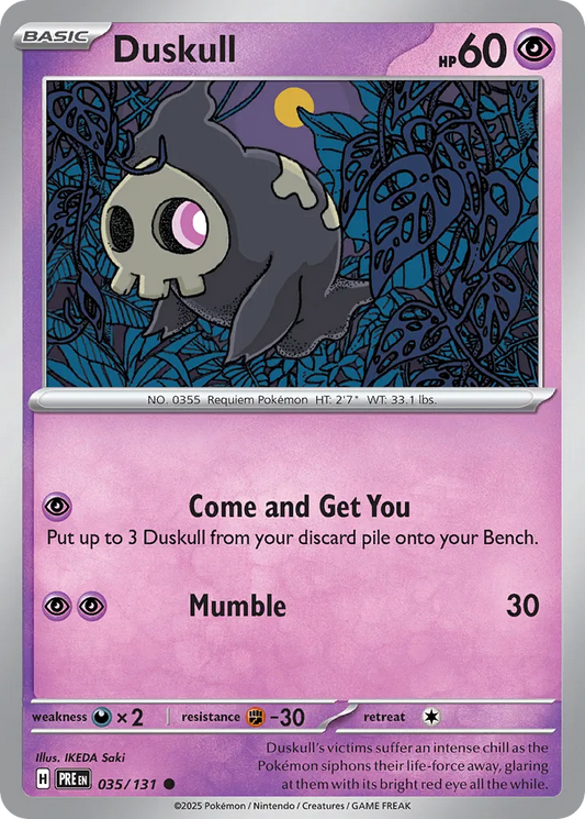 Duskull [Reverse] #35