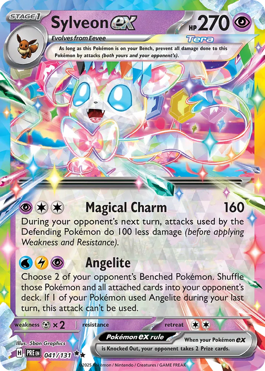Sylveon ex [Stamped] #41