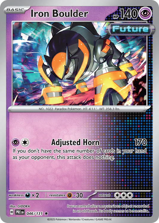 Iron Boulder [Poke Ball] #46