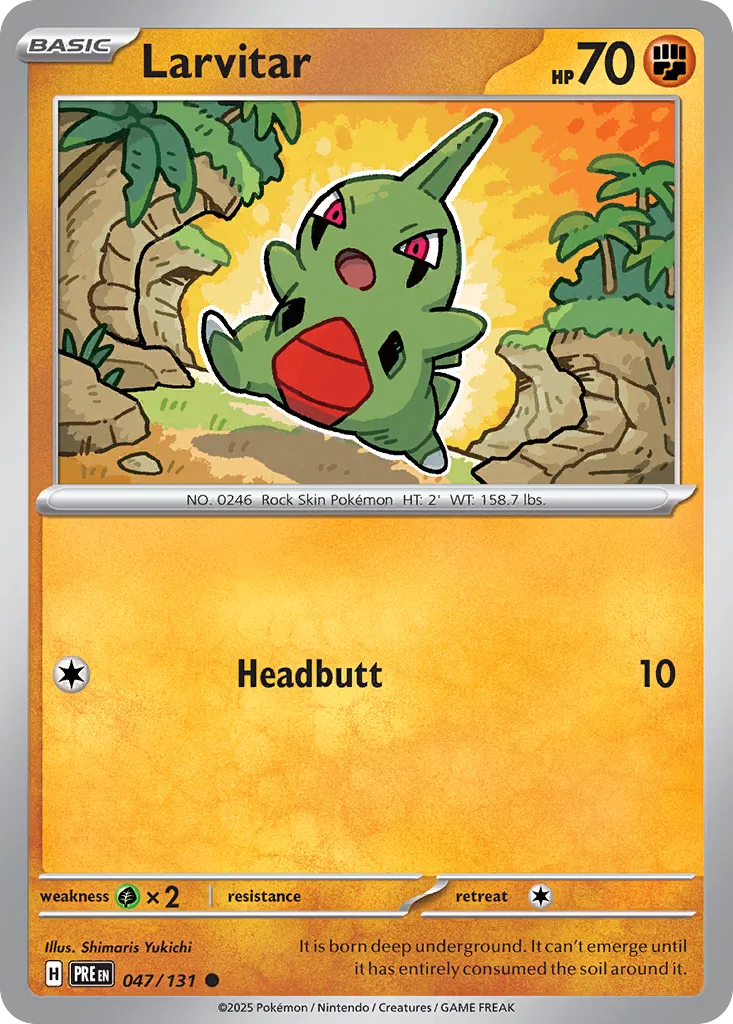 Larvitar [Reverse] #47