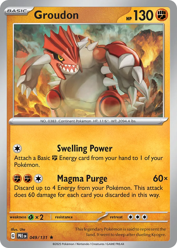 Groudon [Reverse] #49