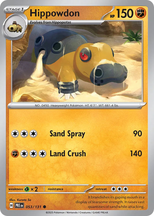 Hippowdon [Reverse] #53