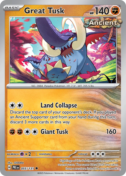 Great Tusk [Master Ball] #55