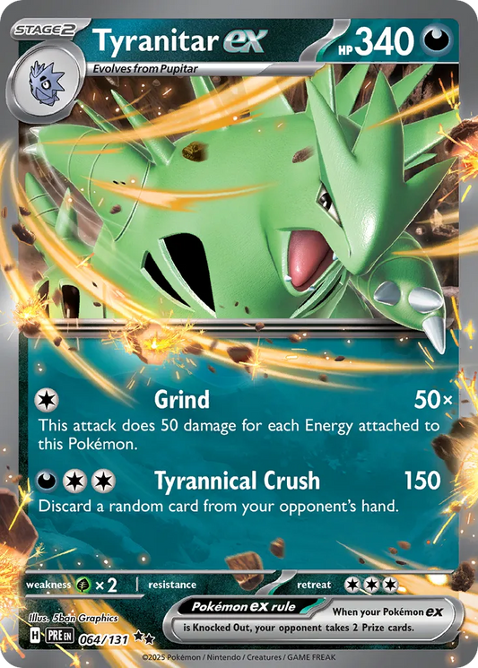 Tyranitar ex #64