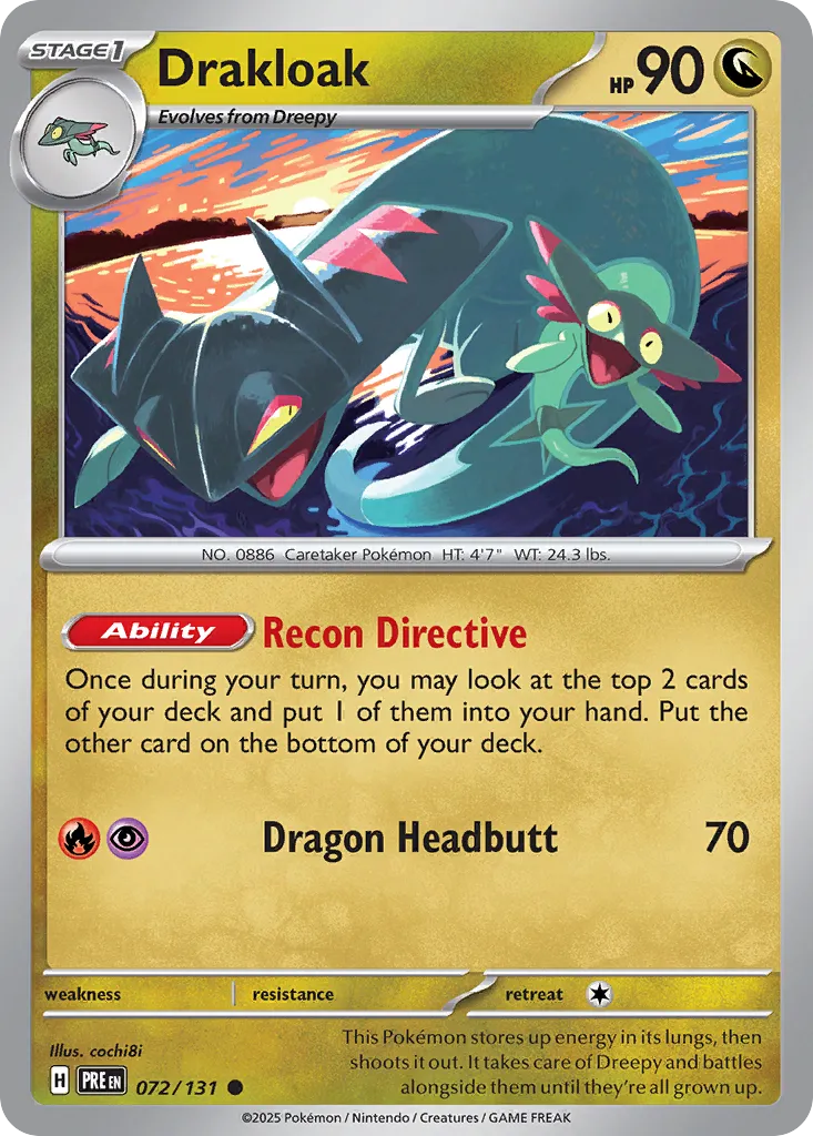 Drakloak [Reverse] #72