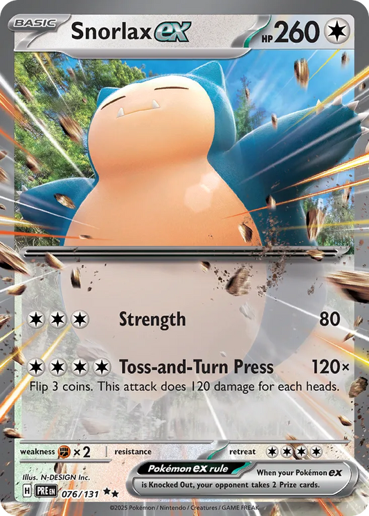 Snorlax ex #76