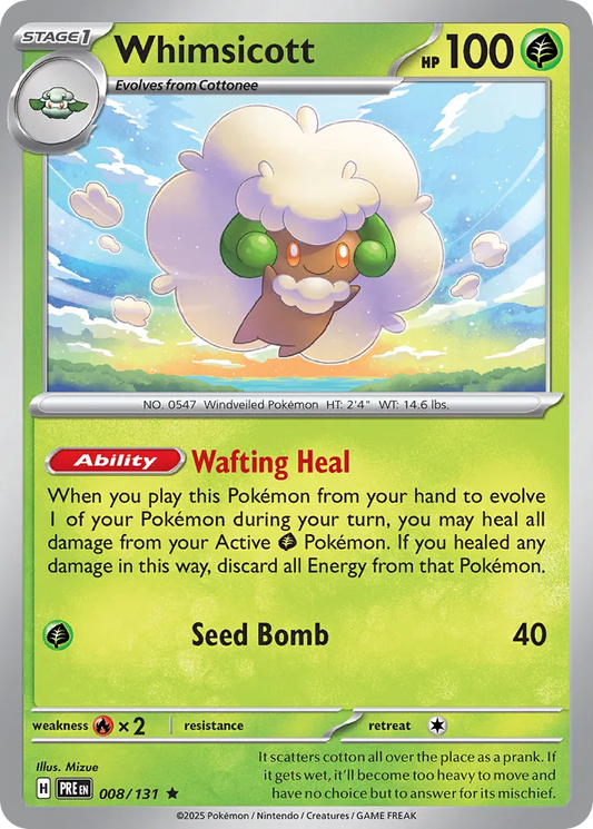Whimsicott [Poke Ball] #8