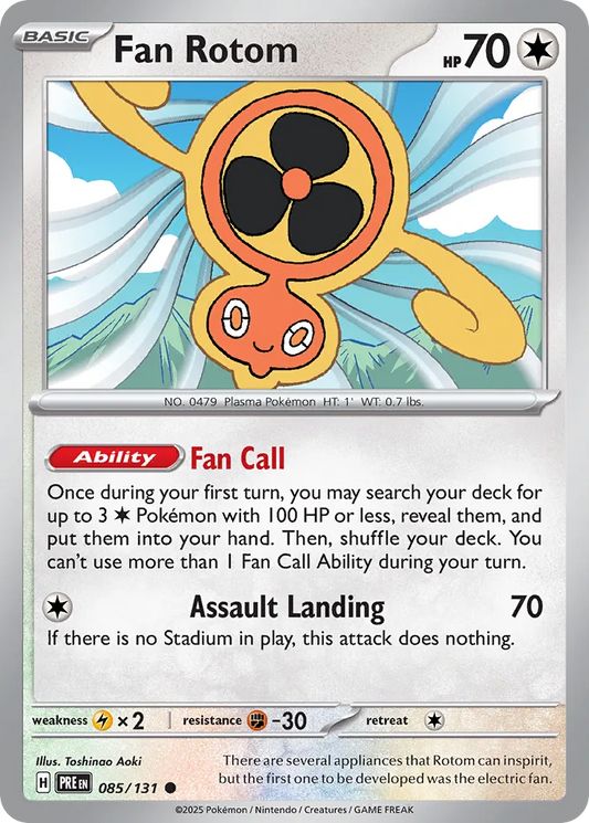 Fan Rotom [Poke Ball] #85