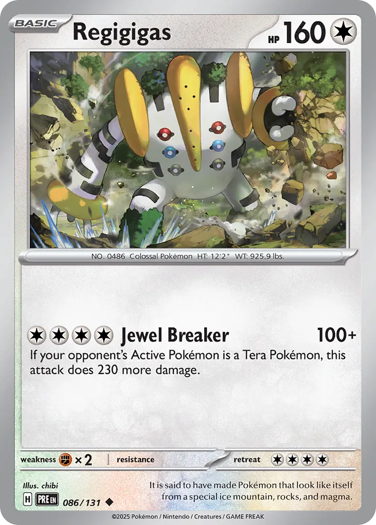 Regigigas [Reverse] #86
