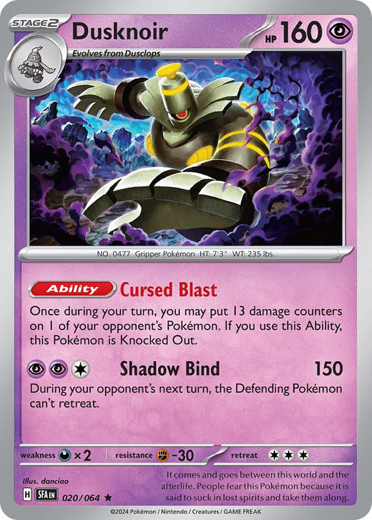 Dusknoir [Reverse Holo] #20
