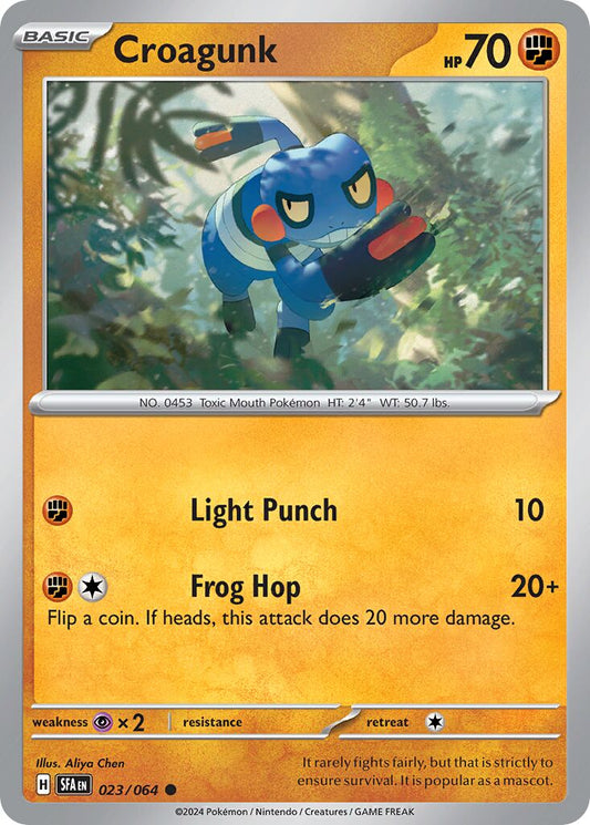 Croagunk [Reverse Holo] #23