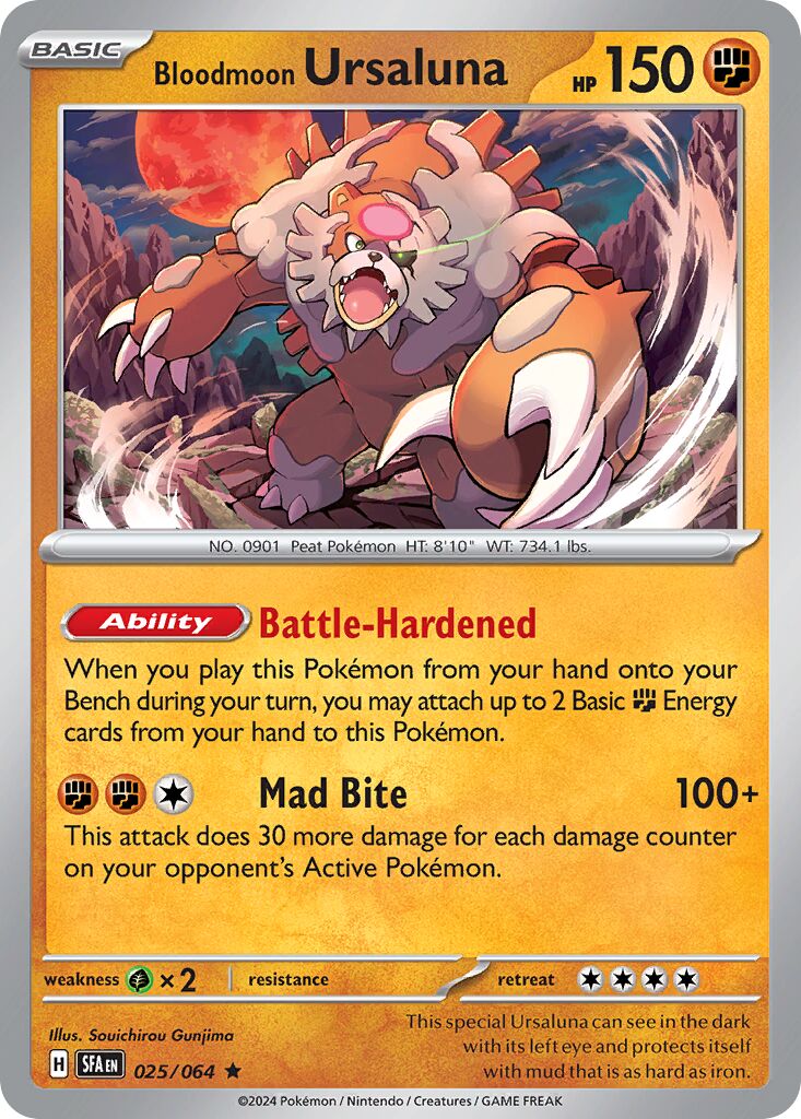 Bloodmoon Ursaluna [Reverse Holo] #25