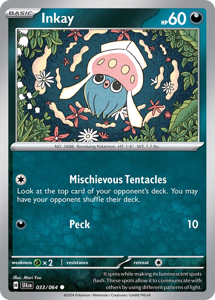 Inkay [Reverse Holo] #33