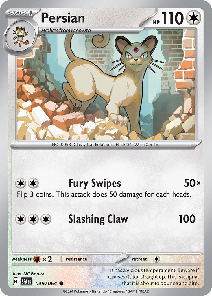Persian [Reverse Holo] #49