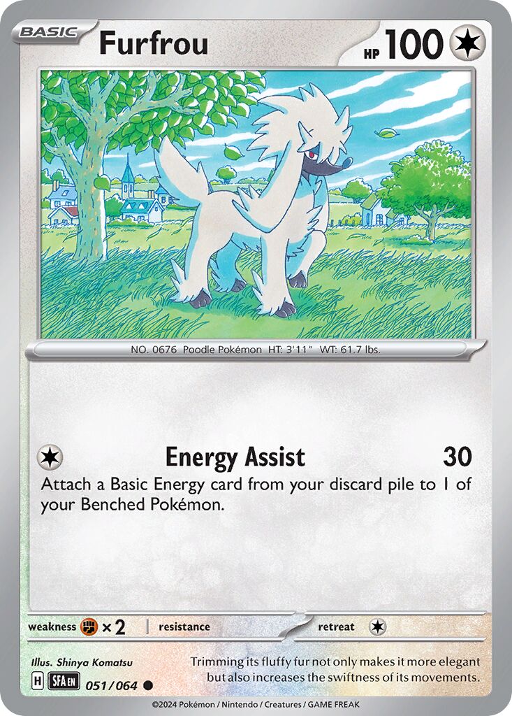 Furfrou [Reverse Holo] #51
