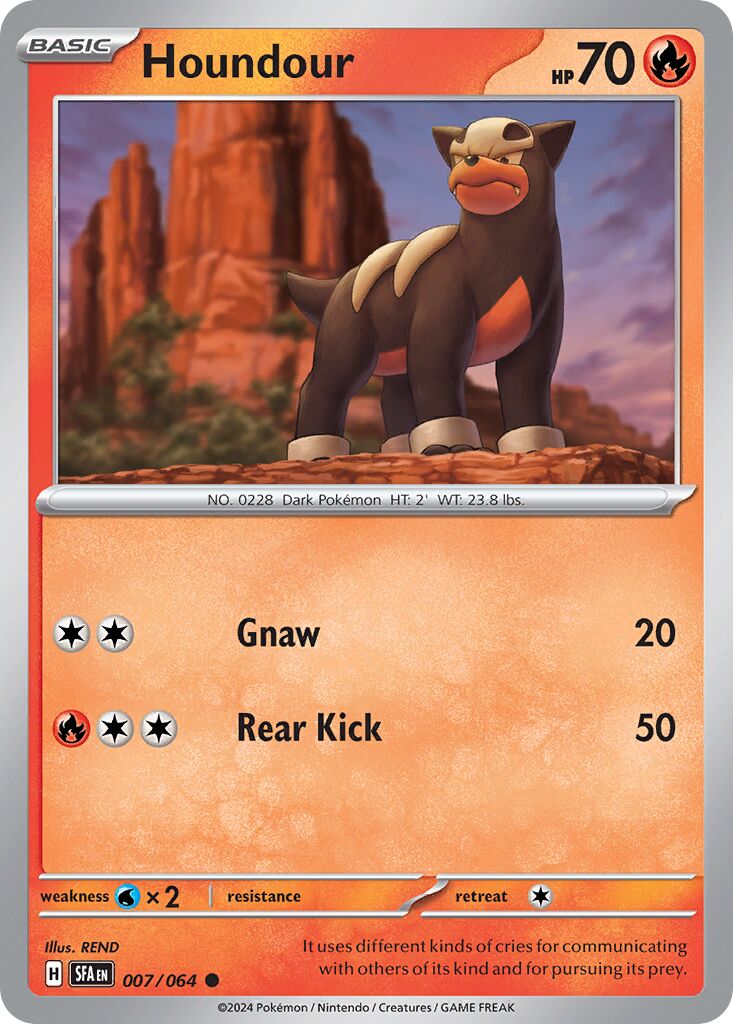 Houndour [Reverse Holo] #7