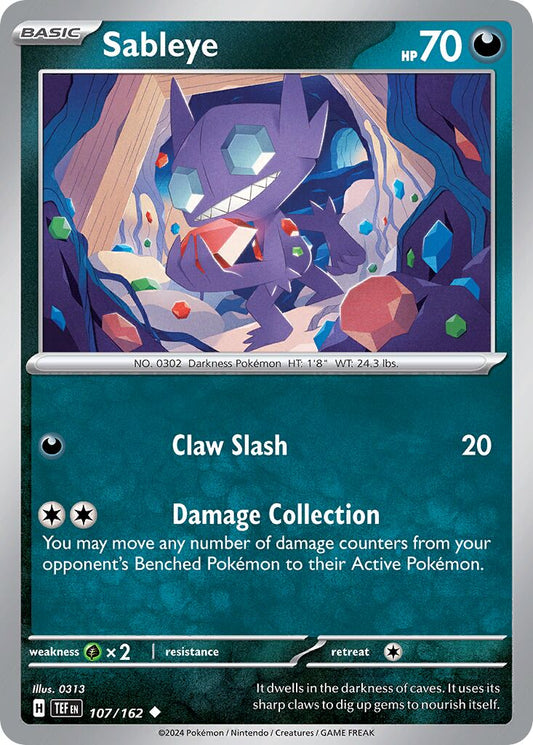 Sableye [Reverse Holo] #107
