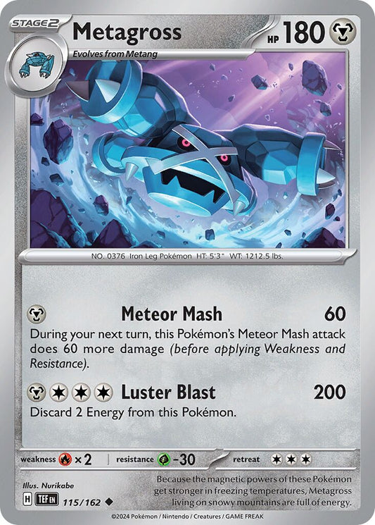 Metagross [Reverse Holo] #115