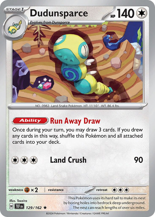 Dudunsparce [Reverse Holo] #129