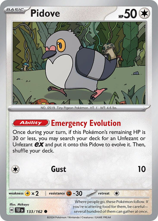 Pidove [Reverse Holo] #133