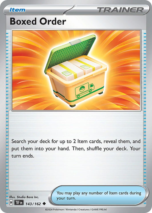 Boxed Order [Reverse Holo] #143