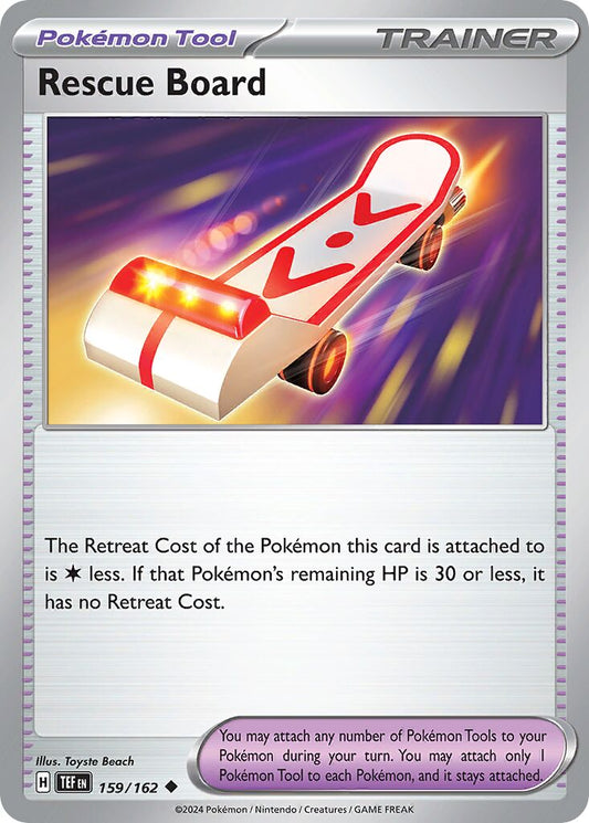 Rescue Board [Reverse Holo] #159