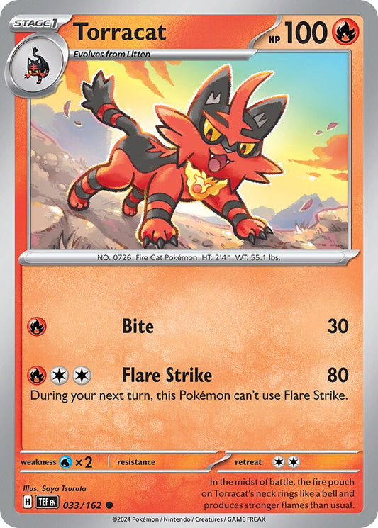 Torracat [Reverse Holo] #33