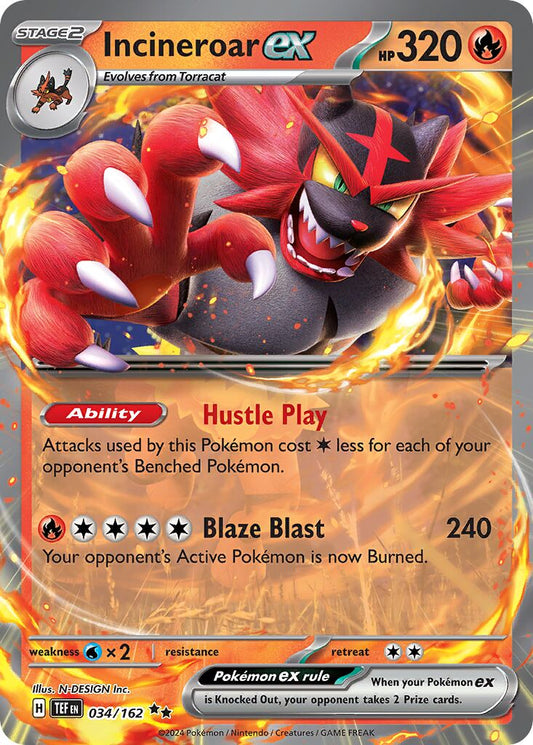 Incineroar ex #34