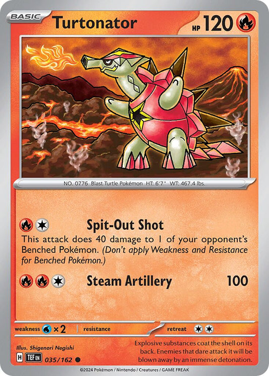 Turtonator [Reverse Holo] #35