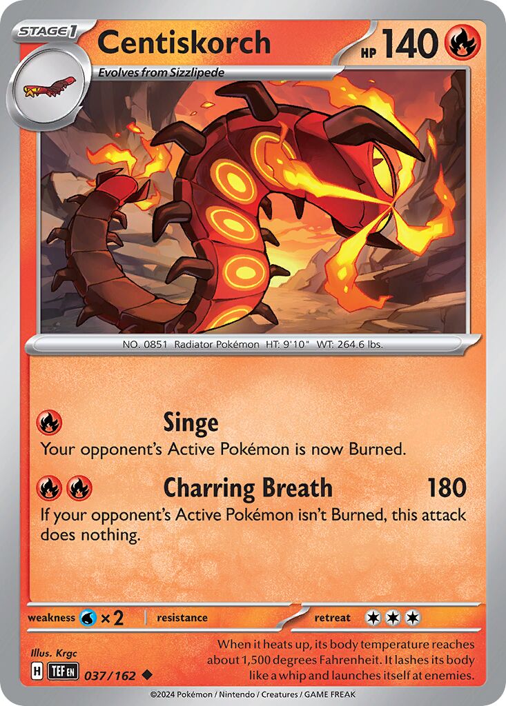 Centiskorch [Reverse Holo] #37