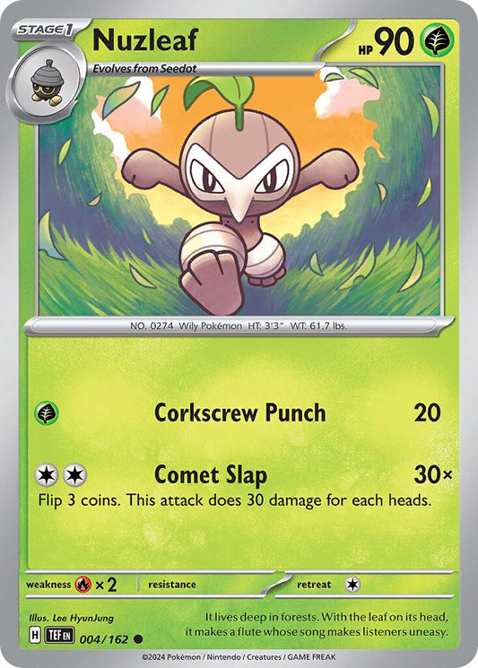 Nuzleaf [Reverse Holo] #4