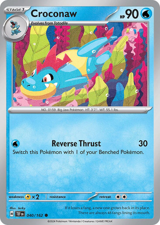 Croconaw [Reverse Holo] #40