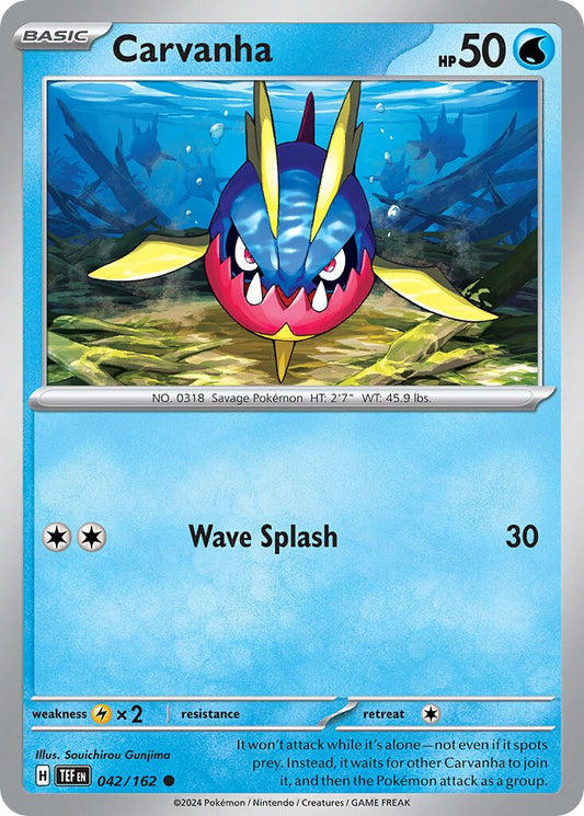 Carvanha [Reverse Holo] #42