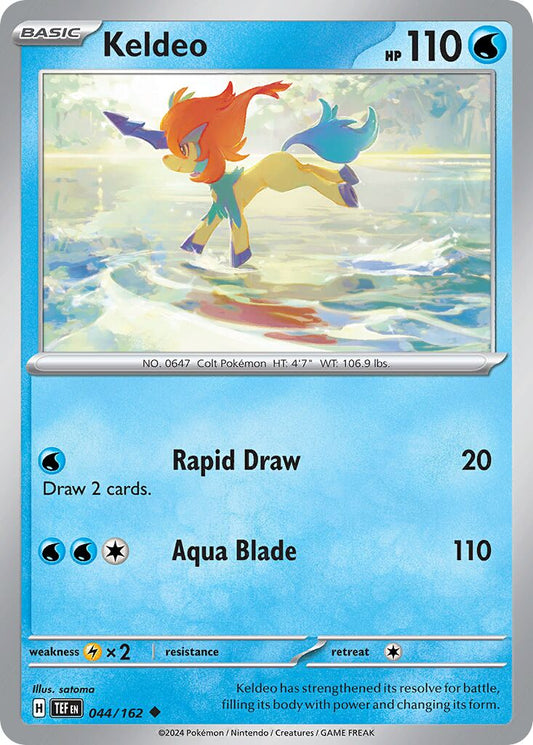 Keldeo [Reverse Holo] #44