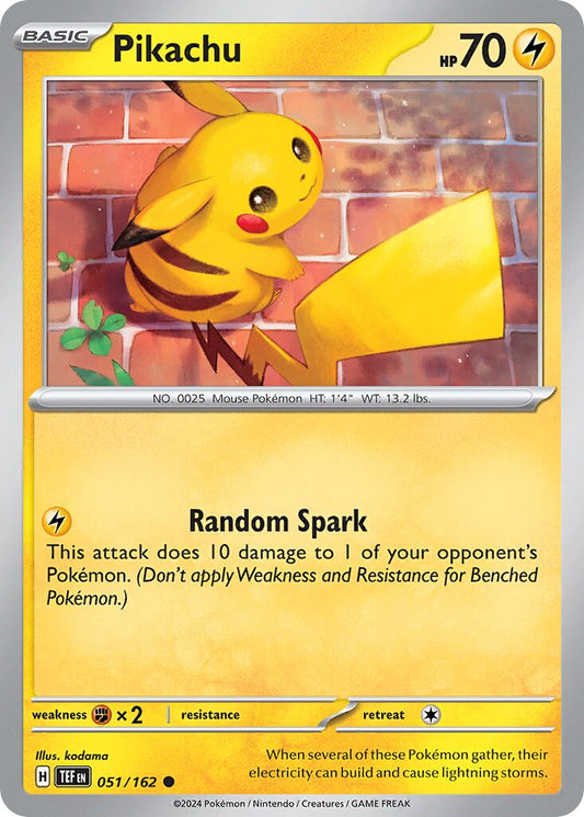 Pikachu [Reverse Holo] #51