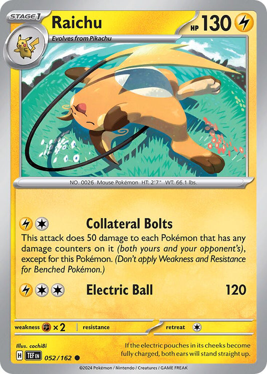 Raichu [Reverse Holo] #52