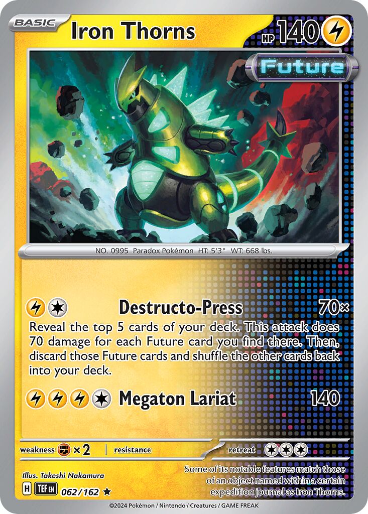 Iron Thorns [Cosmos Holo] #62