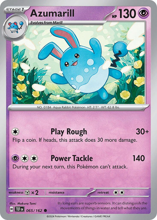 Azumarill [Reverse Holo] #65