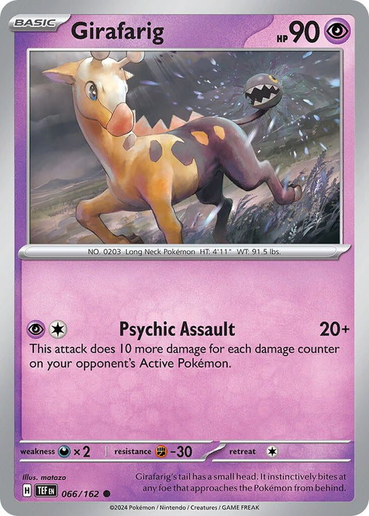 Girafarig [Reverse Holo] #66