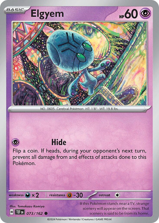 Elgyem [Reverse Holo] #73
