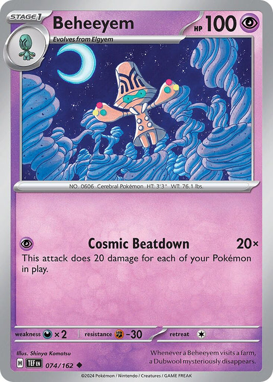 Beheeyem [Reverse Holo] #74