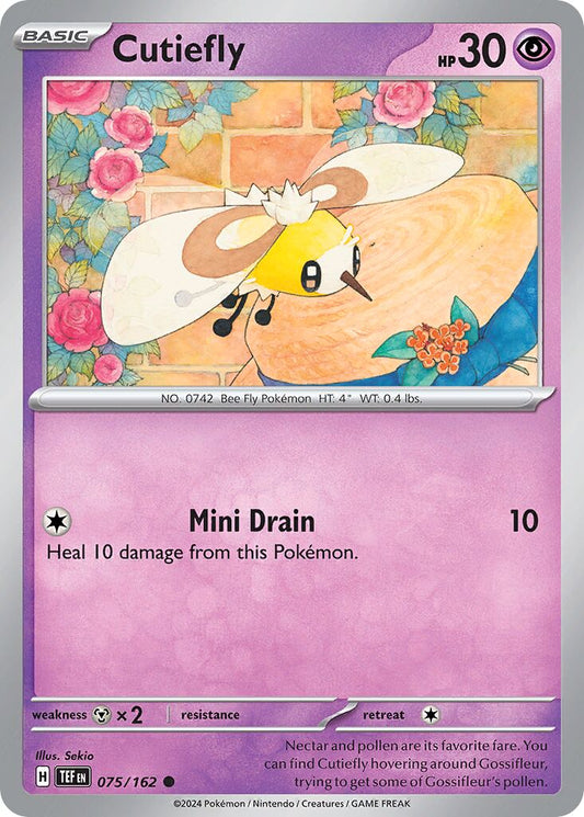Cutiefly [Reverse Holo] #75