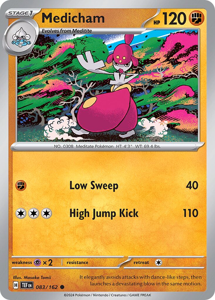 Medicham [Reverse Holo] #83