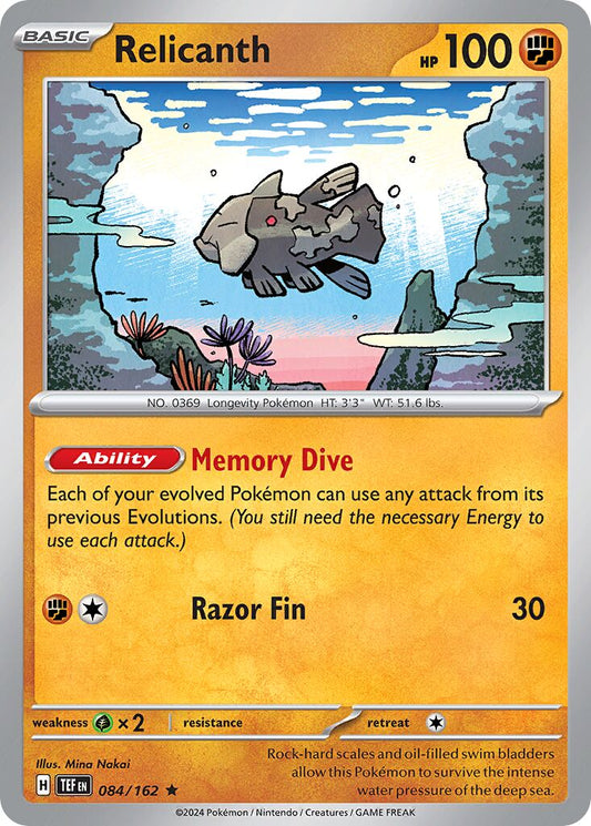 Relicanth [Reverse Holo] #84