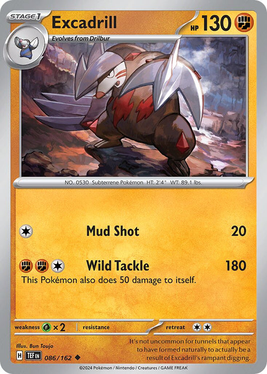 Excadrill [Reverse Holo] #86