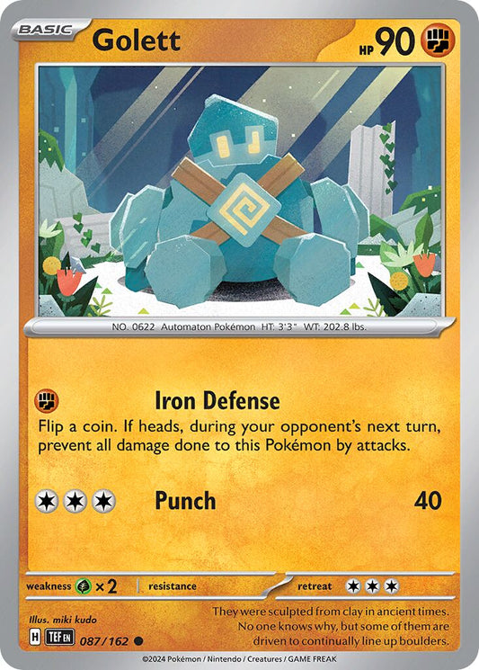 Golett [Reverse Holo] #87