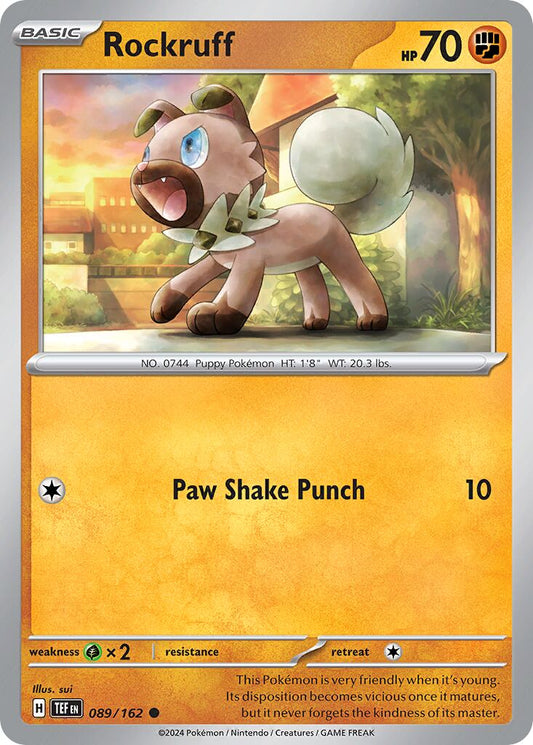 Rockruff [Reverse Holo] #89