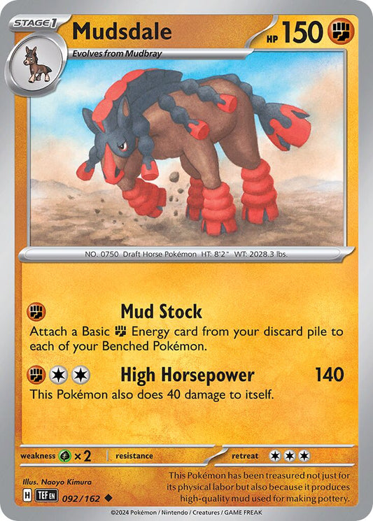 Mudsdale [Reverse Holo] #92