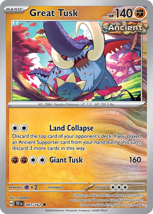 Great Tusk [Reverse Holo] #97